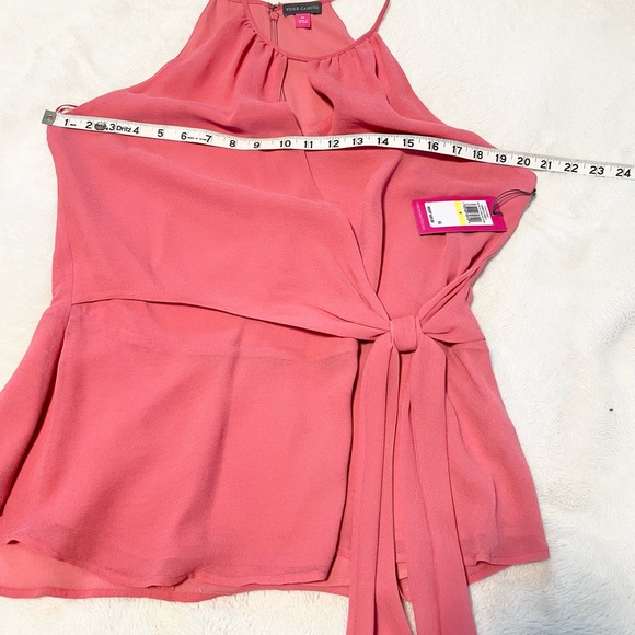 🆕Women’s VINCE CAMUTO Halter Rumple Blouse - Picture 8 of 10